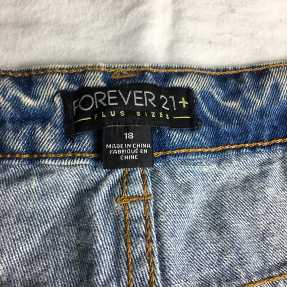 Forever 21 Distressed Jean Shorts - Picture 6 of 6